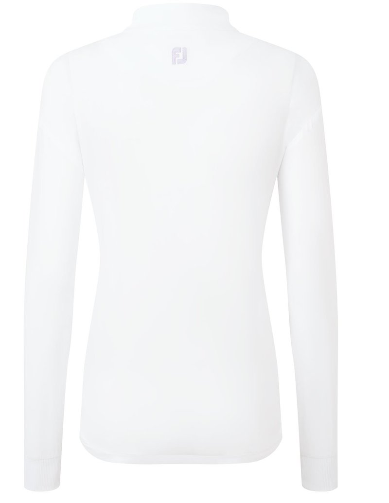 FootJoy Lightweight Full-Zip dámska bunda, biela/levanduľová