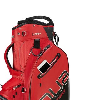 Big Max AQUA Sport 4 cart bag, červená/čierna