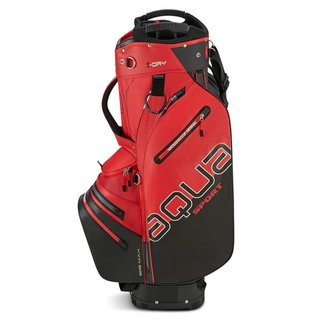 Big Max AQUA Sport 4 cart bag, červená/čierna