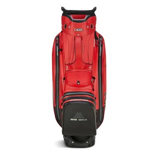 Big Max AQUA Sport 4 cart bag, červená/čierna