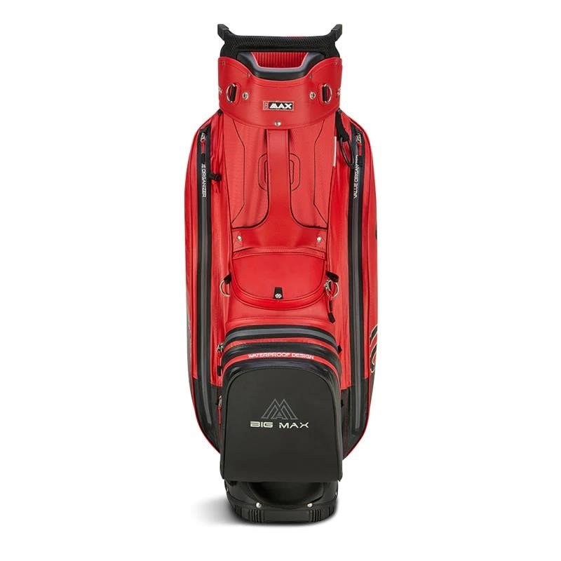 Big Max AQUA Sport 4 cart bag, červená/čierna