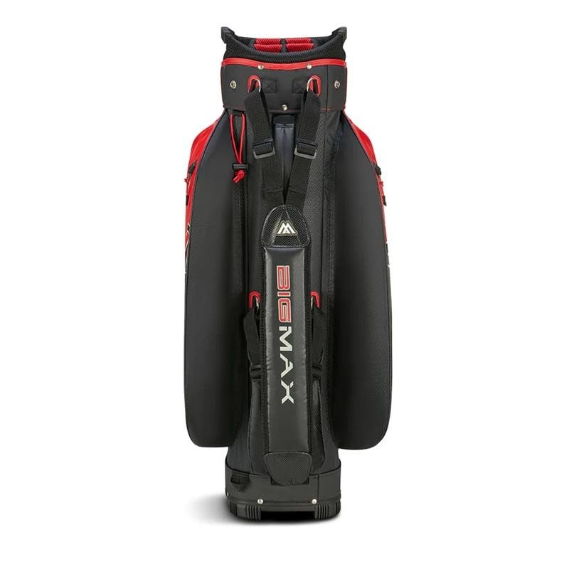 Big Max AQUA Sport 4 cart bag, červená/čierna