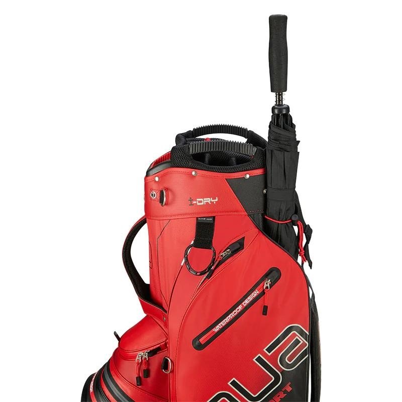 Big Max AQUA Sport 4 cart bag, červená/čierna