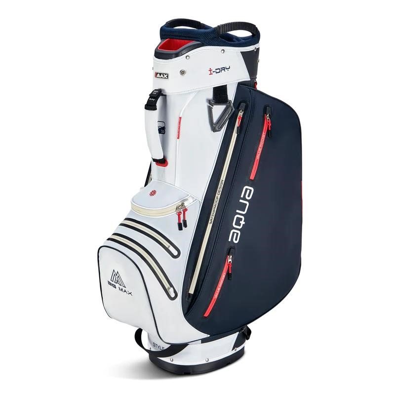 Big Max AQUA Style 4 cart bag, biela/navy/červená