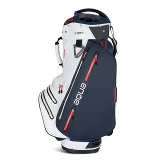 Big Max AQUA Style 4 cart bag, biela/navy/červená
