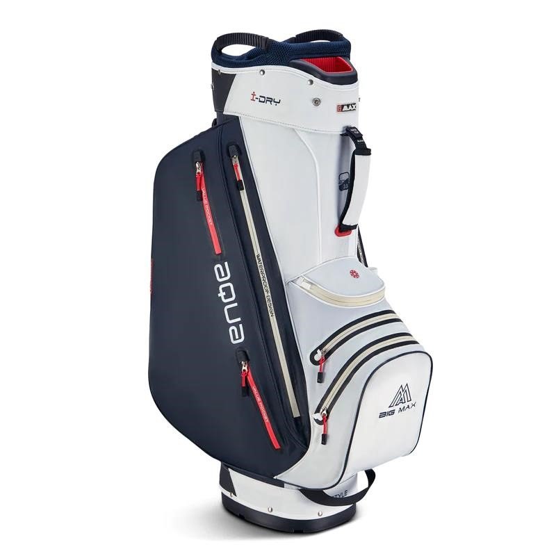 Big Max AQUA Style 4 cart bag, biela/navy/červená