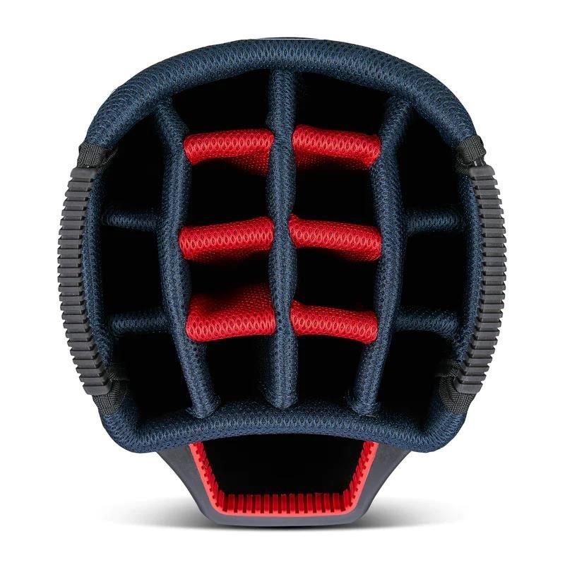 Big Max AQUA Style 4 cart bag, biela/navy/červená