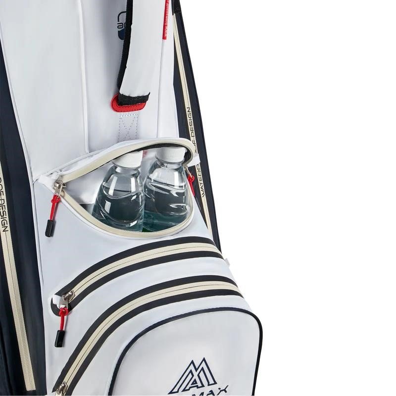 Big Max AQUA Style 4 cart bag, biela/navy/červená