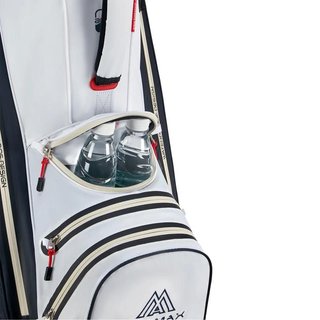 Big Max AQUA Style 4 cart bag, biela/navy/červená