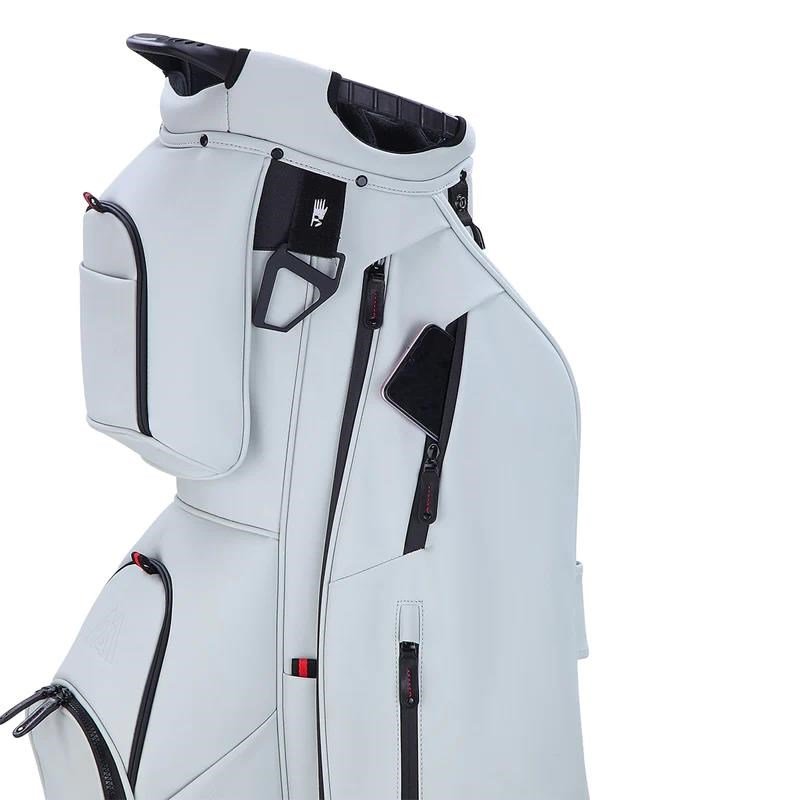Big Max Dri Lite Prime cart bag, off white