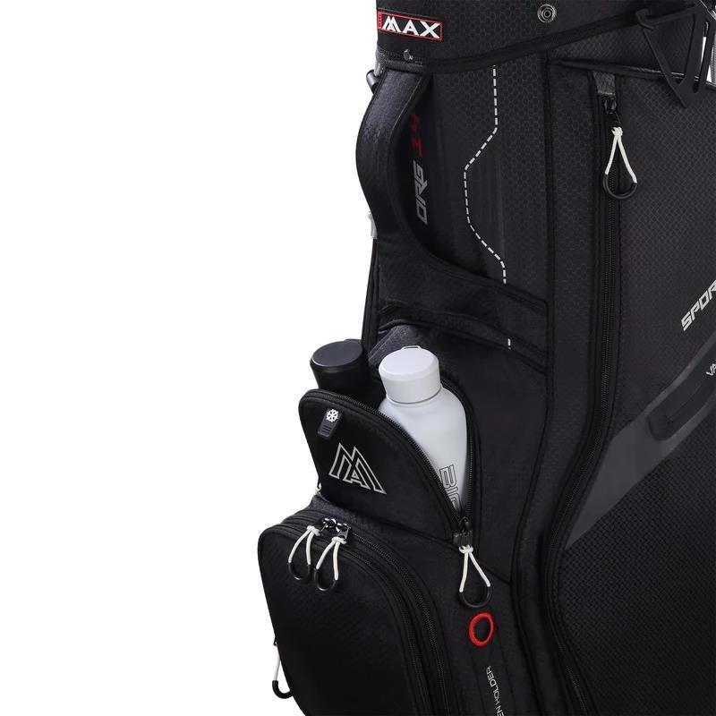 Big Max Terra Sport cart bag, čierna/červená