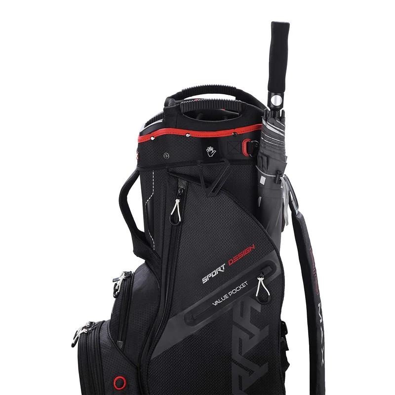 Big Max Terra Sport cart bag, čierna/červená