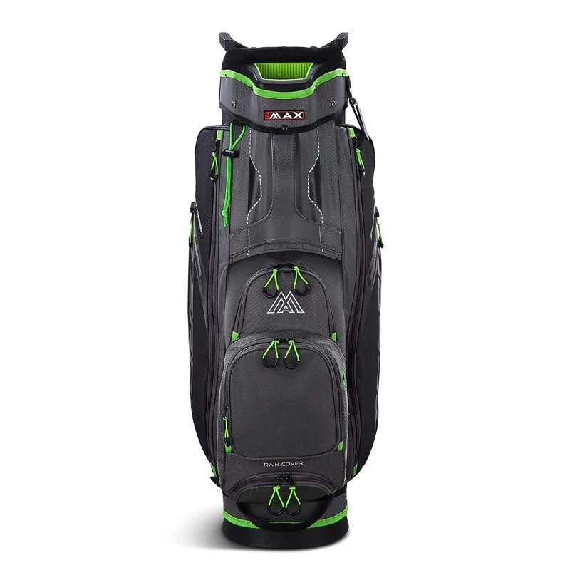 Big Max Terra Sport cart bag, charcoal/black/lime