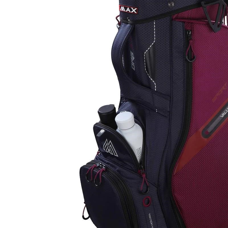 Big Max Terra Sport cart bag, navy/merlot
