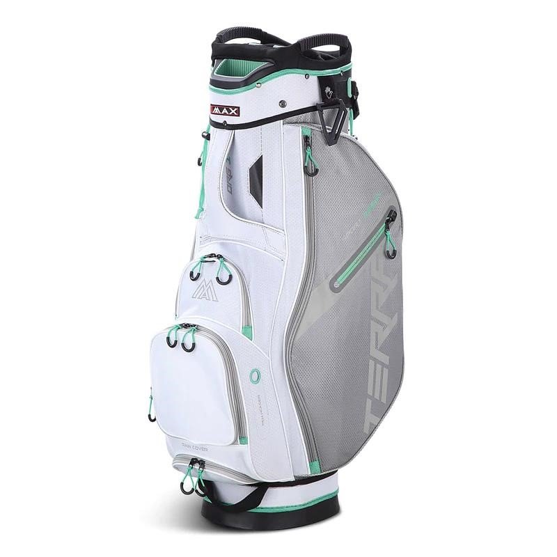 Big Max Terra Sport cart bag, biela/strieborná/mätová