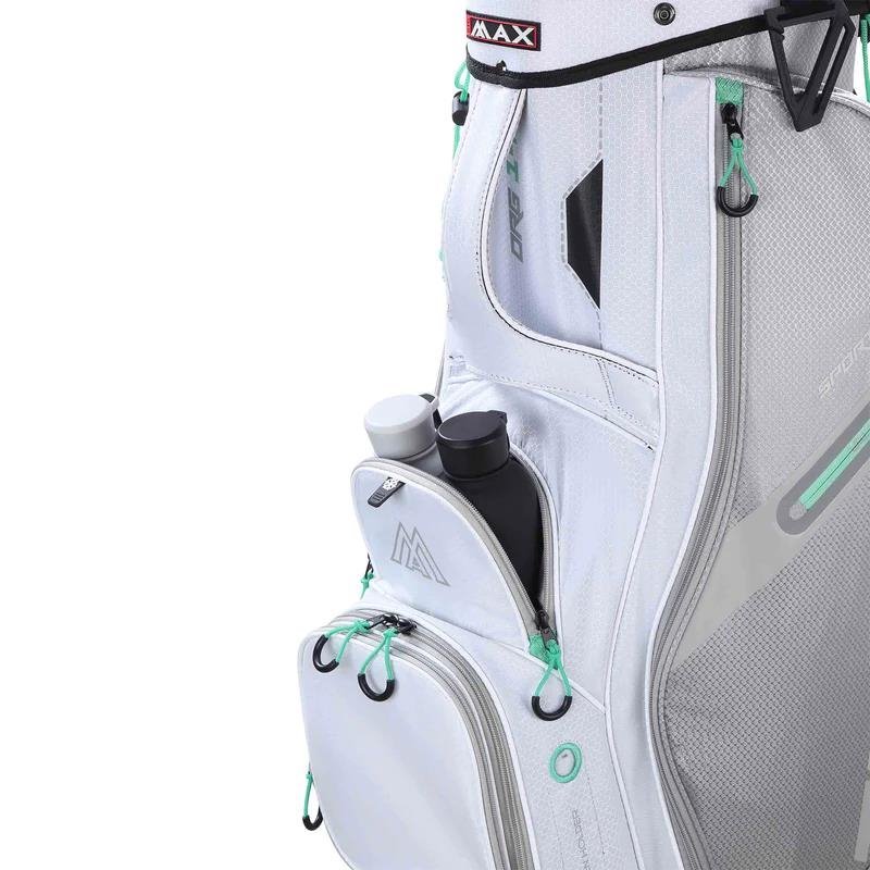 Big Max Terra Sport cart bag, biela/strieborná/mätová
