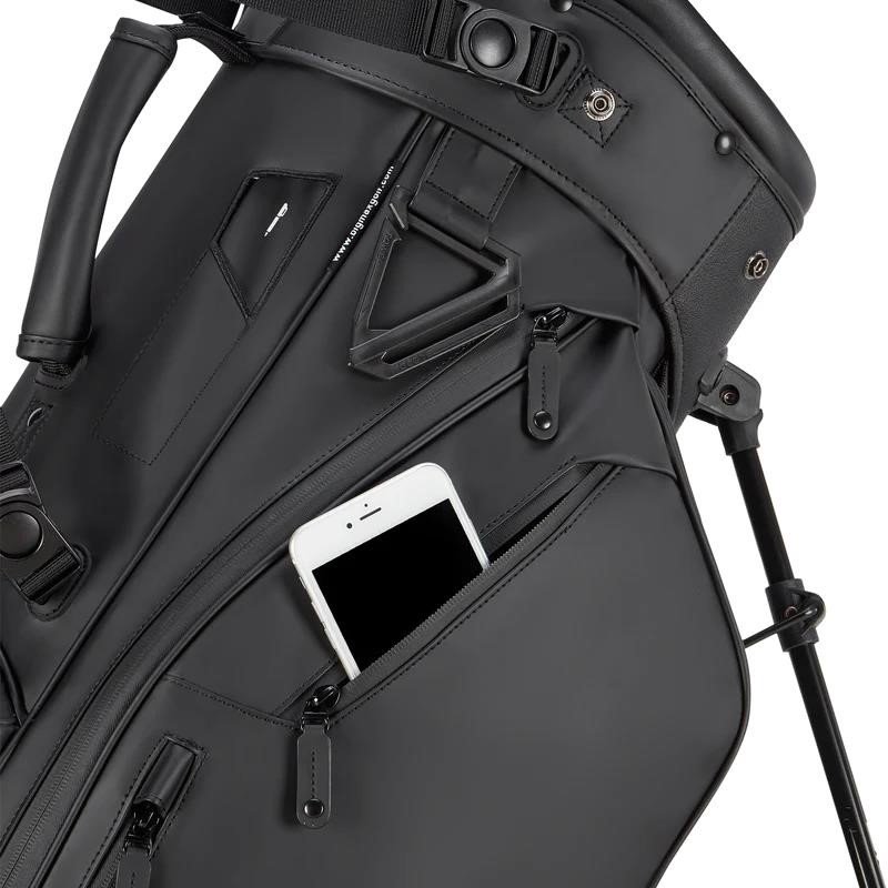 Big Max Dri Lite Hybrid Prime stand bag, čierny