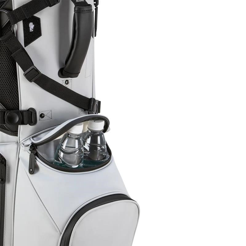 Big Max Dri Lite Hybrid Prime stand bag, off white