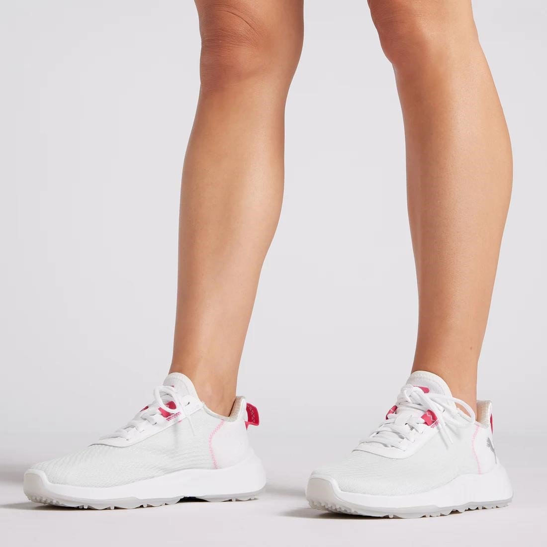 Puma Fusion Crush Sport dámske golfové topánky, biele