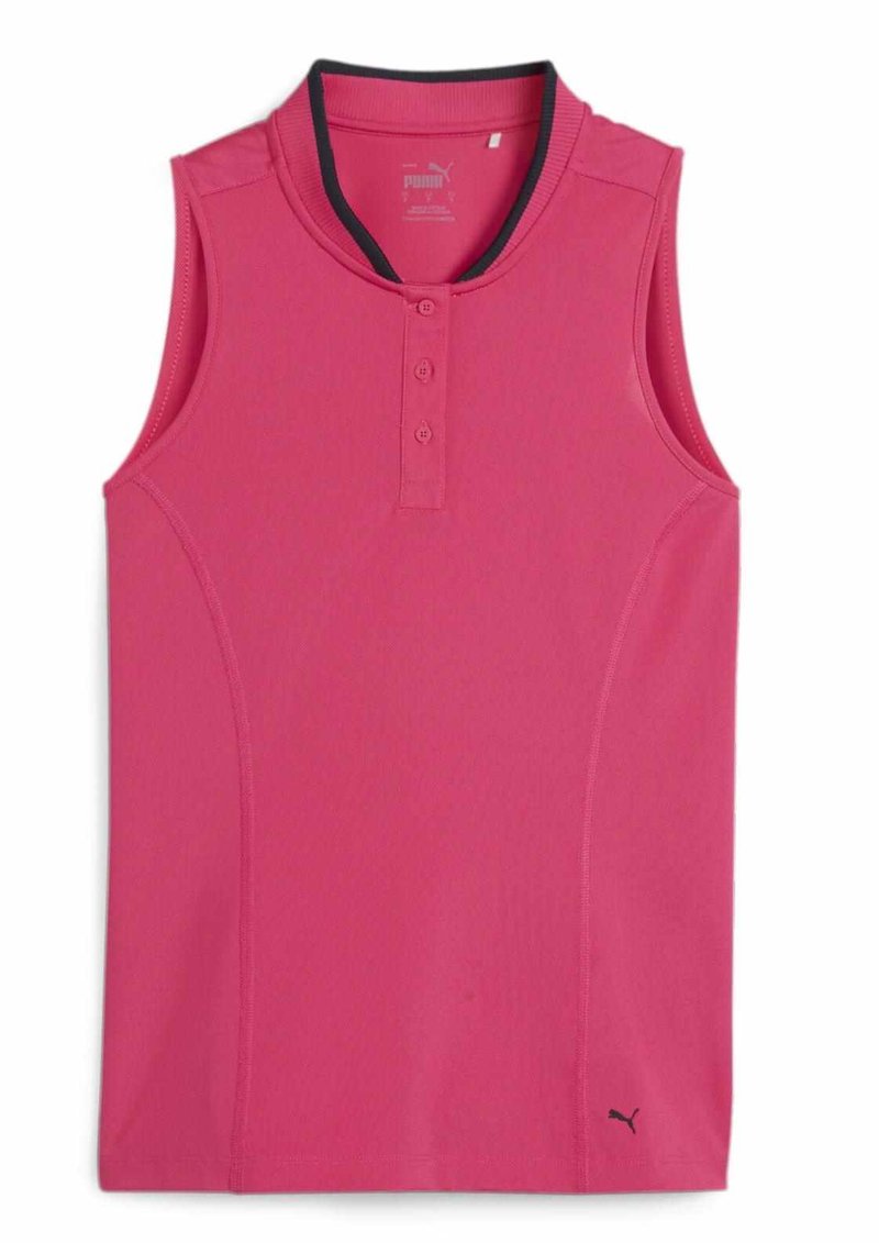 Puma Range Pique Sleeveless dámske polo, ružové