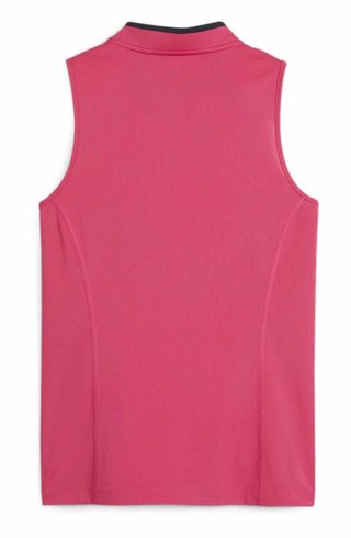 Puma Range Pique Sleeveless dámske polo, ružové
