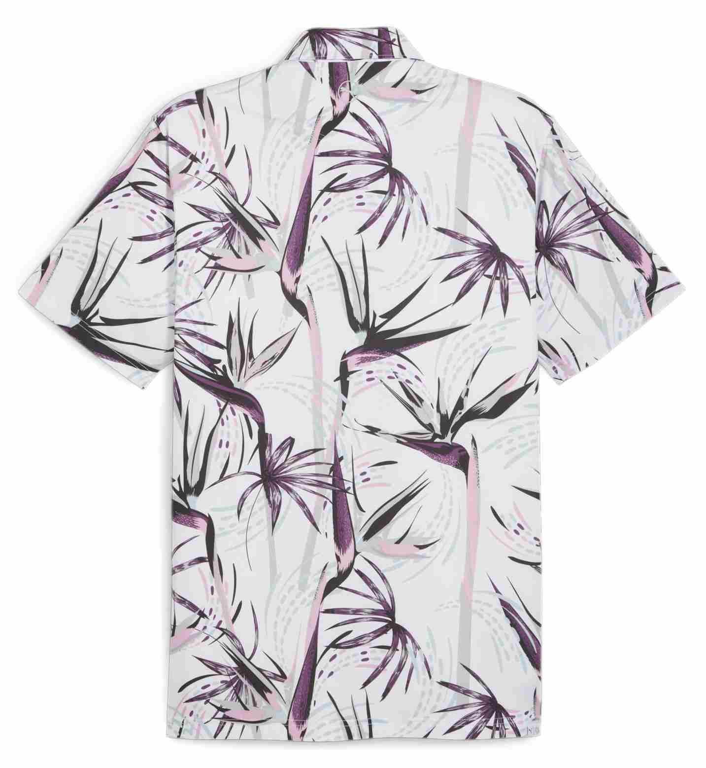 Puma Mattr Birds of Paradise pánske polo, biele