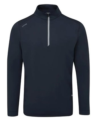 PING Latham Half Zip pánsky midlayer, navy