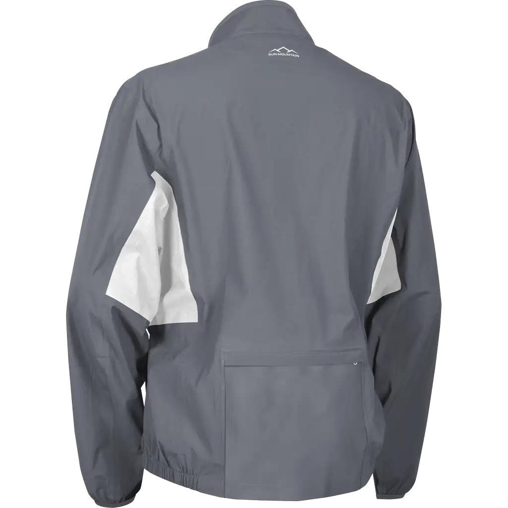Sun Mountain Monsoon nepremokavá pánska bunda, cadet/white