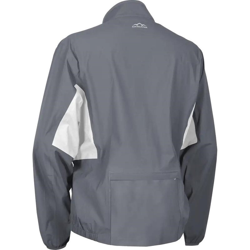 Sun Mountain Monsoon nepremokavá pánska bunda, cadet/white
