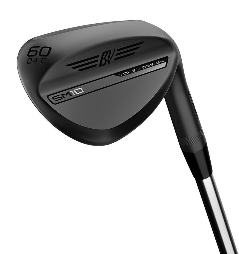Titleist SM10 Jet Black wedge, oceľ