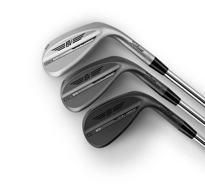 Titleist SM10 Jet Black wedge, oceľ