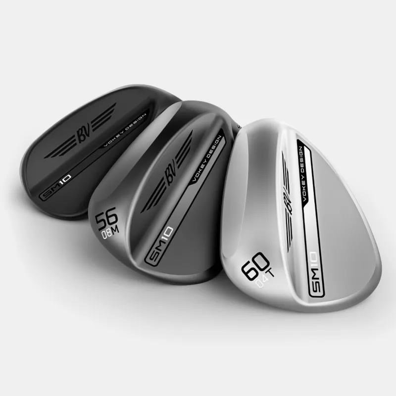 Titleist SM10 Jet Black wedge, oceľ