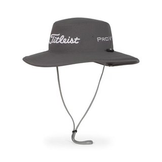 Titleist Tour Aussie pánsky klobúk, charcoal/biely