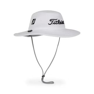 Titleist Tour Aussie pánsky klobúk, bielo/čierny