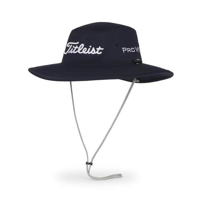 Titleist Tour Aussie pánsky klobúk, tmavomodrý/biely