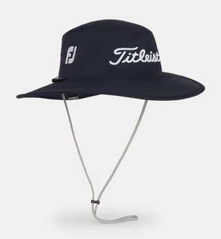 Titleist Tour Aussie pánsky klobúk, tmavomodrý/biely