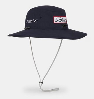 Titleist Tour Aussie pánsky klobúk, tmavomodrý/biely