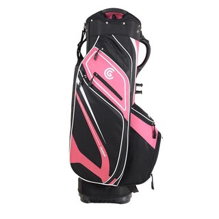 Cleveland Friday 3 cart bag, ružový/čierny
