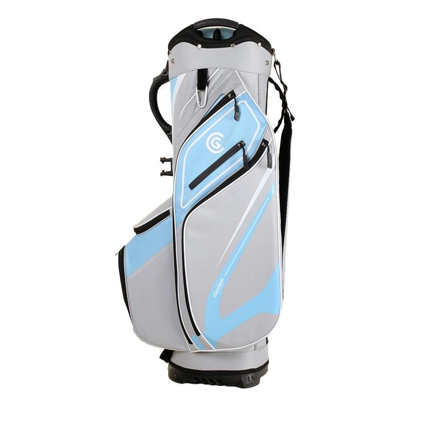 Cleveland Friday 3 cart bag, modrý/sivý