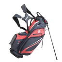 Cleveland Saturday 2 stand bag, red/charcoal