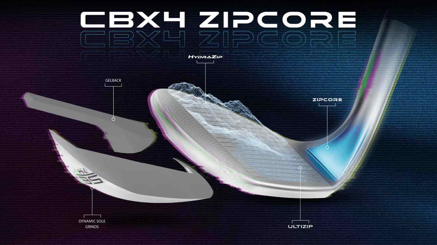 Cleveland CBX 4 Zipcore dámsky wedge, grafit