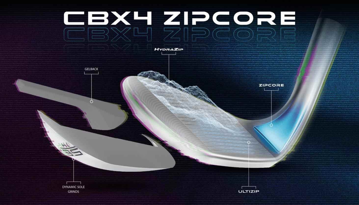 Cleveland CBX 4 Zipcore wedge, oceľ