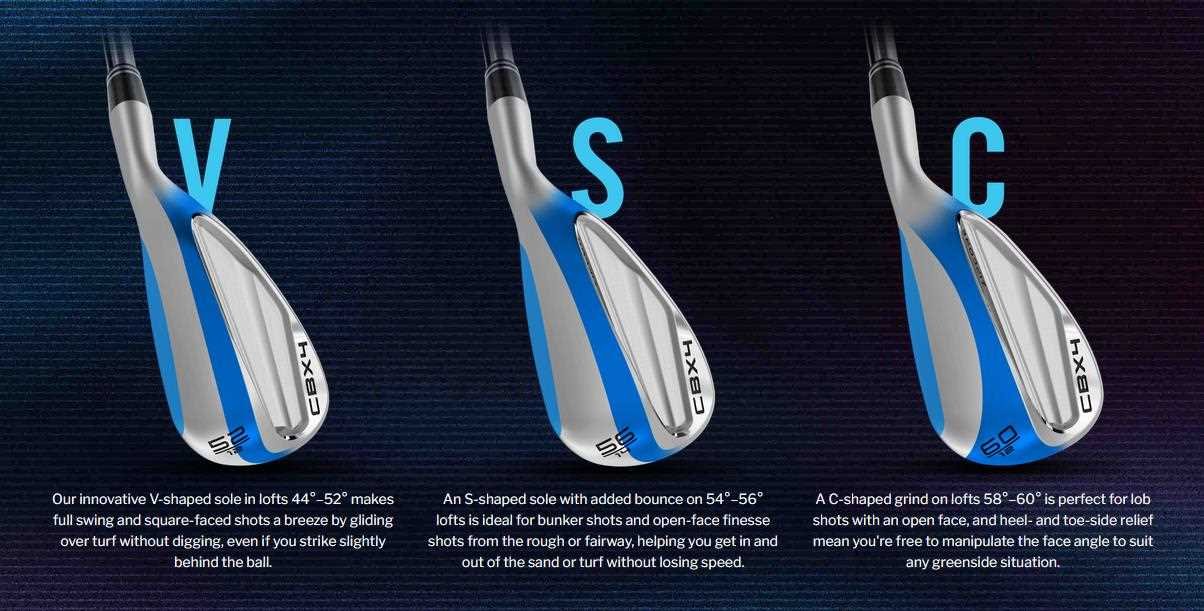 Cleveland CBX 4 Zipcore wedge, oceľ