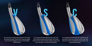 Cleveland CBX 4 Zipcore wedge, oceľ