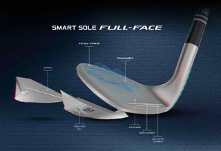 Cleveland Smart Sole Full Face pánsky wedge, grafit