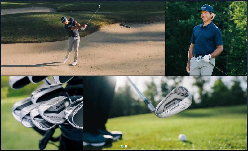 Cleveland Smart Sole Full Face wedge, oceľ