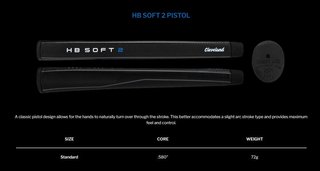 Cleveland HB SOFT 2 putter - Model 10.5 putter