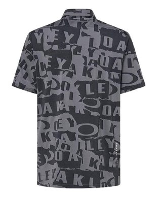 Oakley Ransom Jacquard pánske polo, collage black