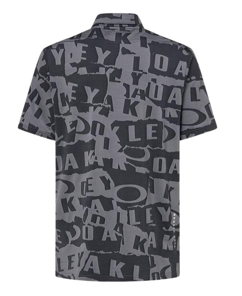 Oakley Ransom Jacquard pánske polo, collage black