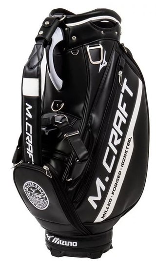Mizuno MCRAFT staff bag 2024 cart bag, čierny